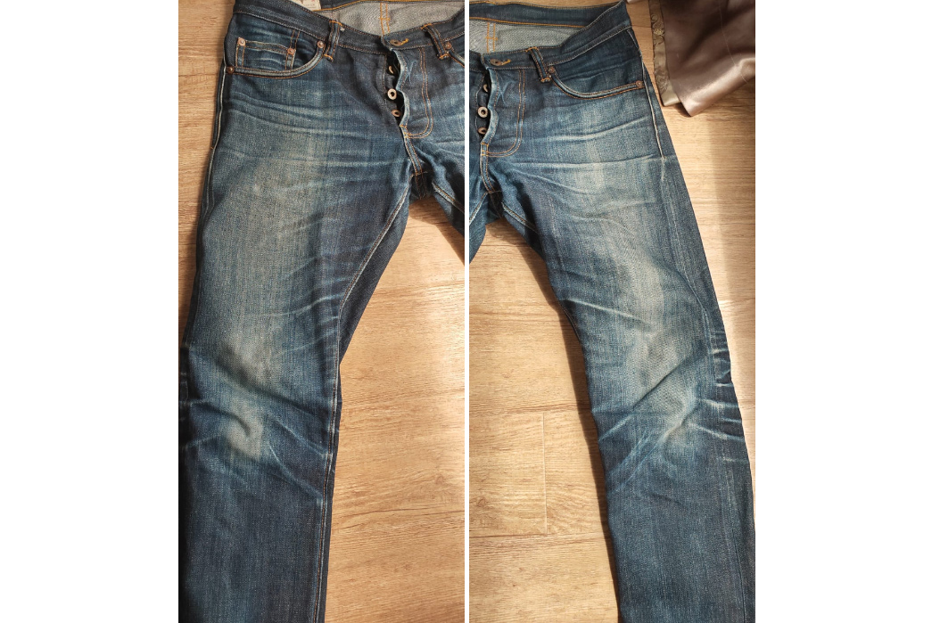 Fade-of-the-Day---Nama-Denim-Unknown-Model-(1-Year,-2-Washes)-fronts-sides