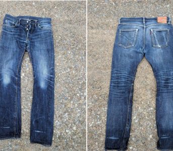 Fade of the Day - The Strike Gold 1109 (~2 Years, Unknown Washes)-front-and-back