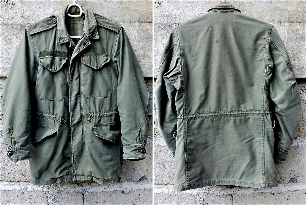 Fade-of-the-Day---Vintage-M51-Field-Jacket-(Unknown-Years-or-Washes)-front-and-back