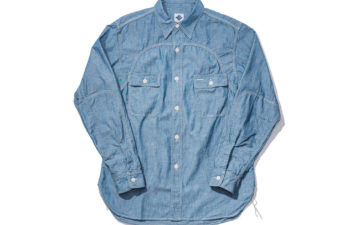 Full-Count-x-Post-Overalls-Chambray-Shirts-front