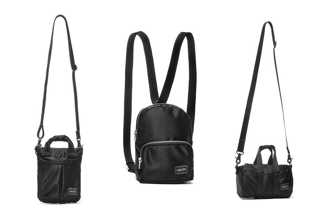 Porter Shrinks Their Classic Bags to Miniature Proportions