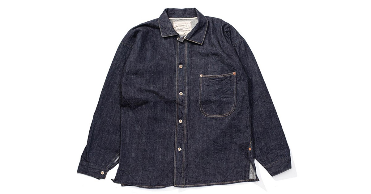 Warehouse's Open Front Jumper is a Pre-1900s Denim Labor of Love