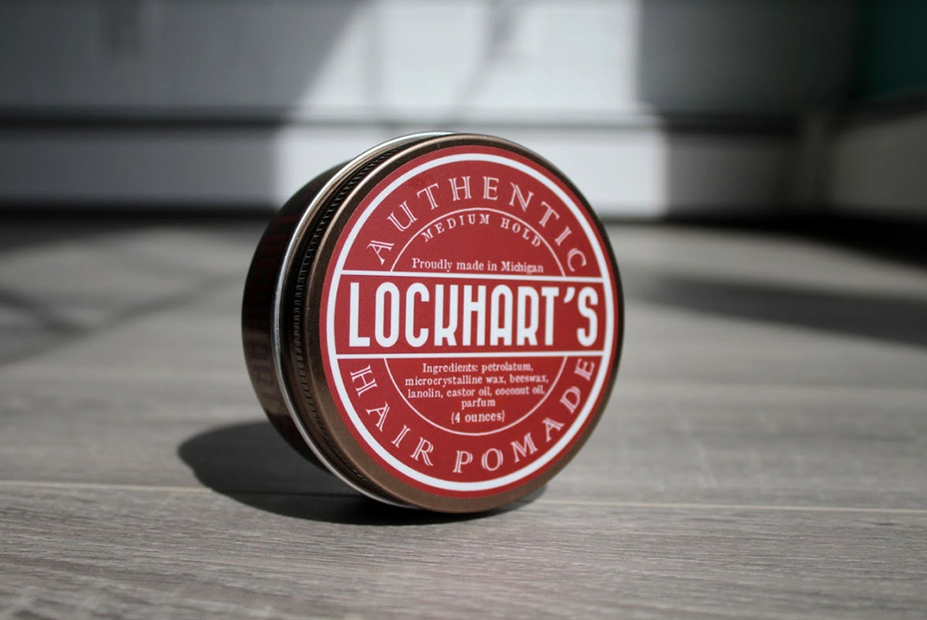 A-Beginner's-Guide-to-Hair-Pomades-Lockhart's-Medium-Hold-Pomade,-available-for-$14.25-at-Lockhart's