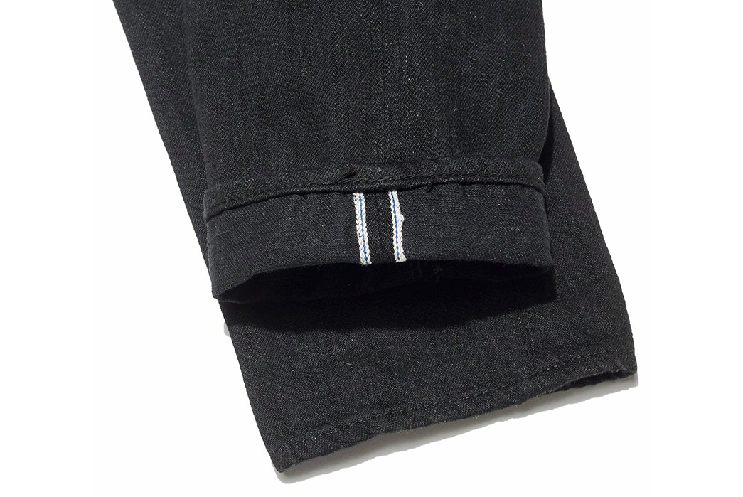 Black on Black Selvedge Jeans — Five Plus One