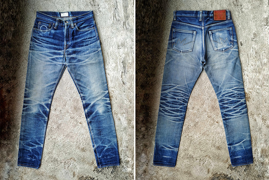 Fade-Friday---Mischief-Denim-Iron-Label-KaRyu-23oz-(~2-Years,-10-Washes,-4-Soaks)-front-back