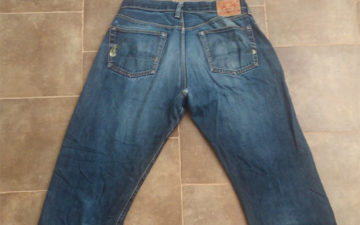 Fade of the Day - Evisu EV0001 (20 Years, Unknown Washes) back-3