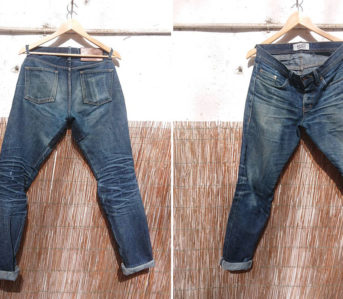 Fade-of-the-Day---Naked-&-Famous-Weird-Guy-Okayama-Spirit-3-(13-Months,-3-Washes,-1-Soak)-front-and-back