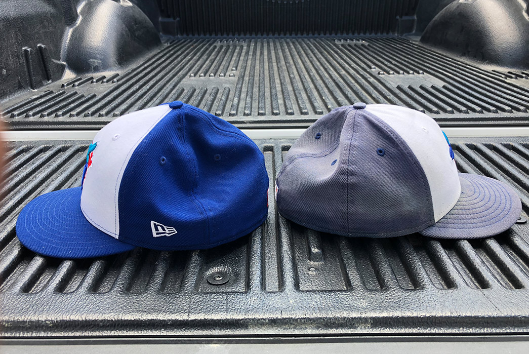 Fade of the Day - New Era Cap Cooperstown Collection (5 Years, 2 Washes) blue-and-gray