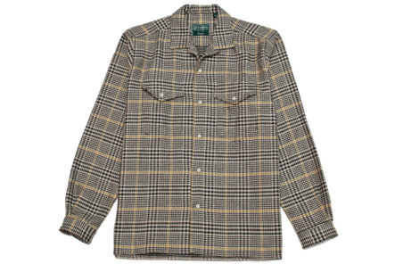Gitman-Vintage's-New-Fall-Shirting-Has-Arrived-black-and-yellow