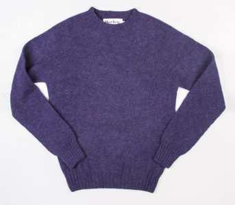 Harley-of-Scotland-Shetland-Sweaters-purpple