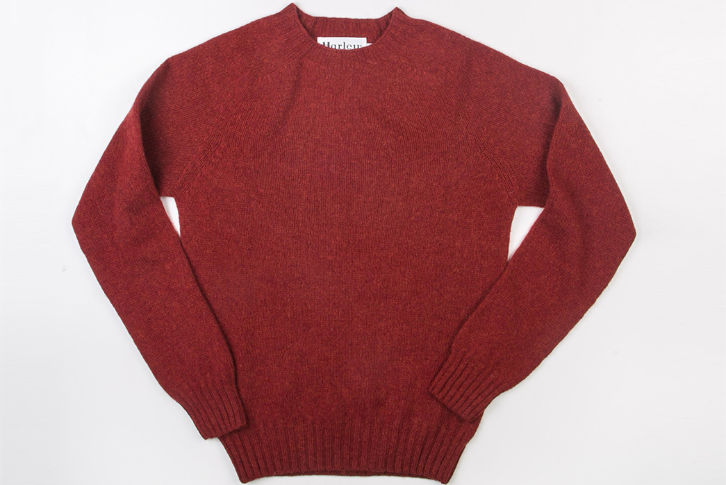 Harley-of-Scotland-Shetland-Sweaters-red