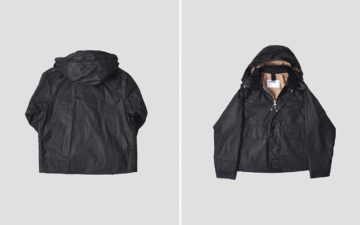 Margaret Howell x Barbour Jackets front-and-back