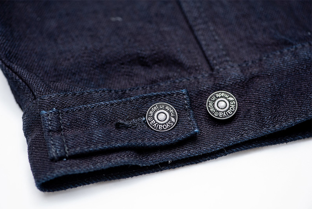 Pure-Blue-Japan's-Latest-Denim-Comes-Out-Black-and-Blue-jacket-selvedge-buttons