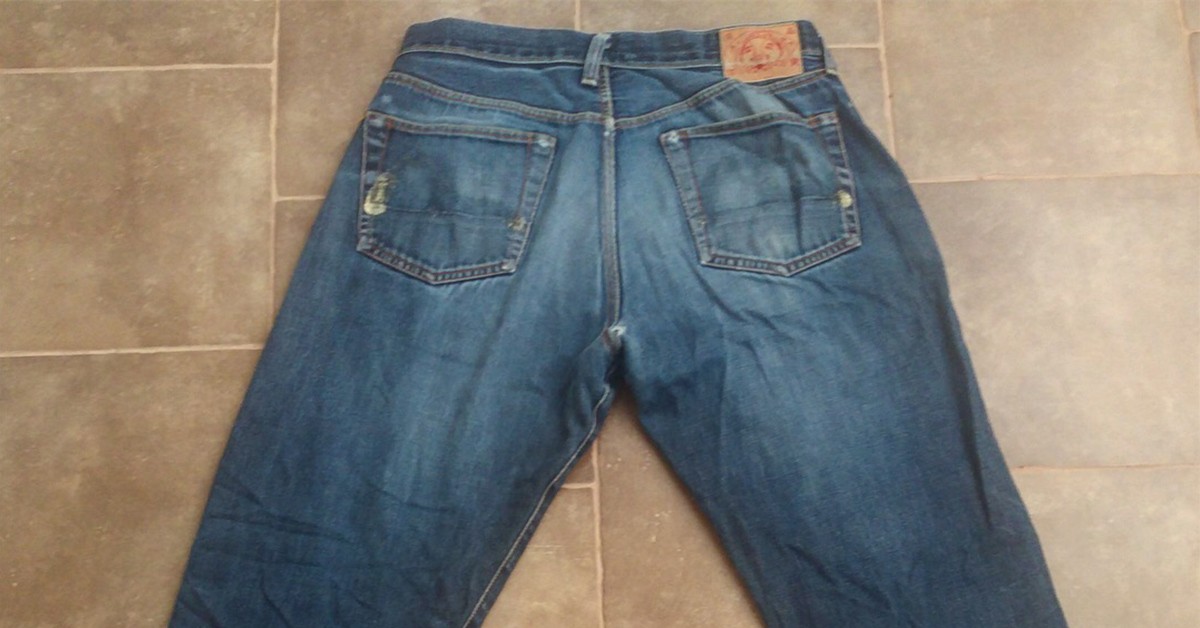 Evisu EV0001 (20 Years, Unknown Washes) - Fade of the Day