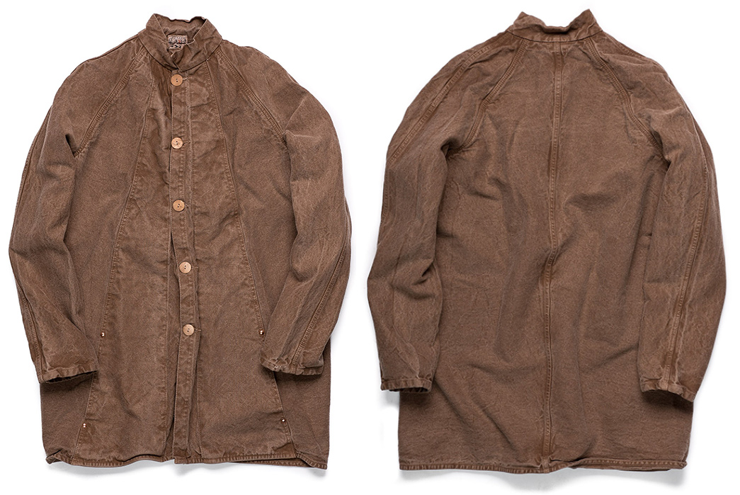 Tender's-Zoetrope-Coat-Uses-Origami-Magic-brown-front-back