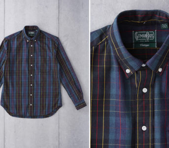 Gitman-Vintage-x-Division-Road-Shirts-blue-black-front-and-collar