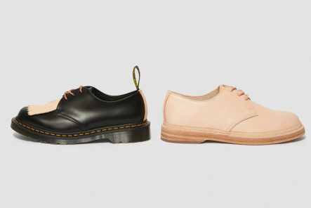 Hender-Scheme-and-Dr.-Martens-for-a-Luxury-Take-on-the-1461-black-and-beige-single-side