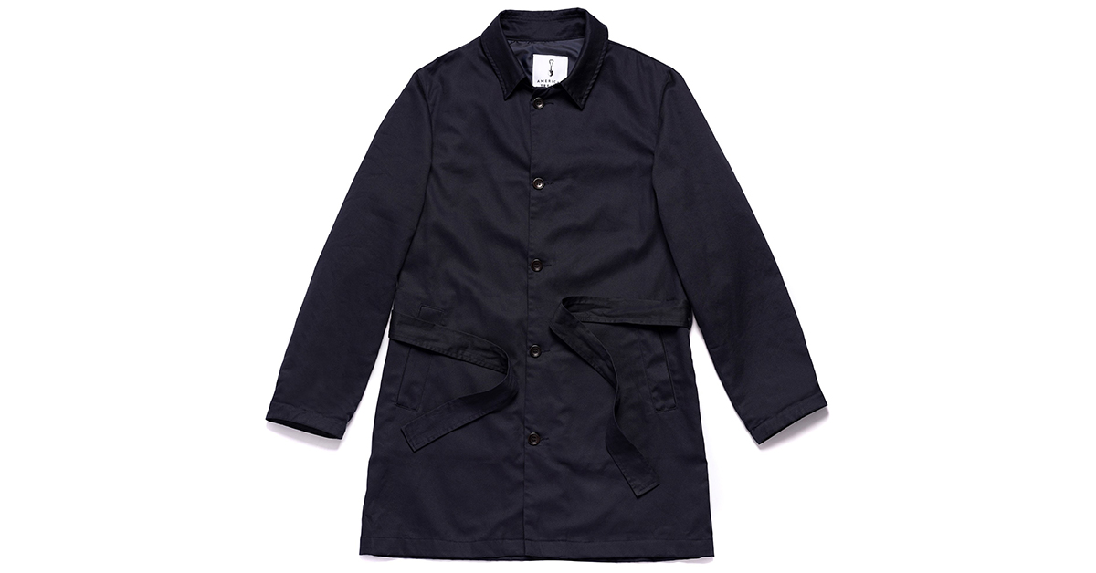 American Trench's Belted Trench Returns in a New Fabric and a 