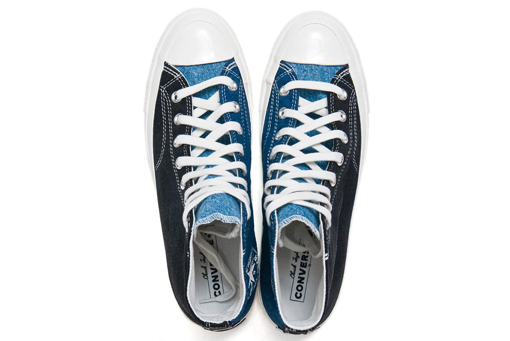 Converse Pays Tribute to Denim Evolution With This Pair of 1970s Chuck Taylor Hi pair top