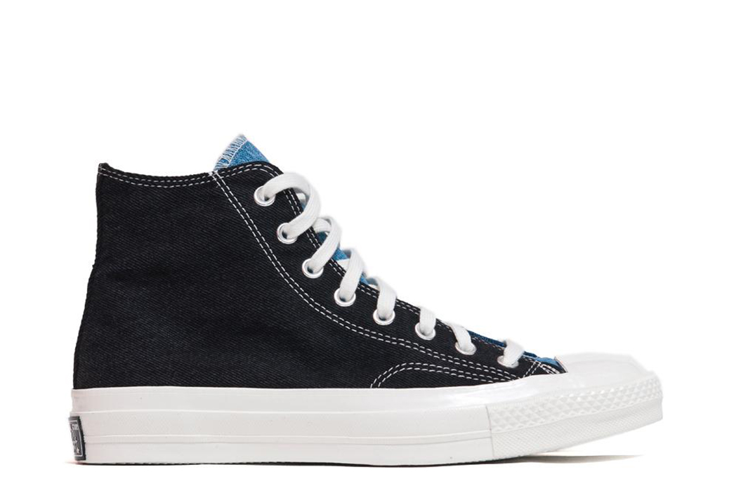 Converse Pays Tribute to Denim Evolution With This Pair of 1970s Chuck Taylor Hi single side