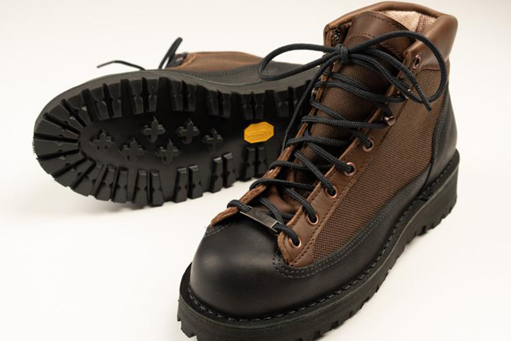 Danner Celebrates 40 Years of Bootmaking With Full Grain Leather and Ballistic Nylon pair