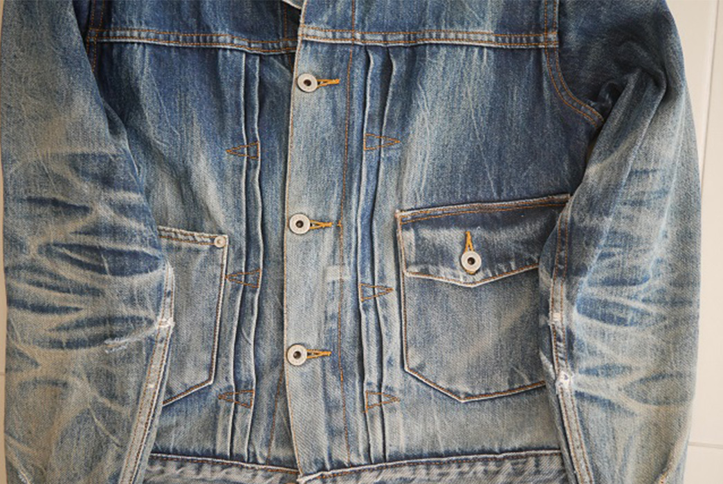 Fade Friday - Denim Error Workwear Jacket Lot 1 (3 years, 1 wash, Unknown Soaks)front-2