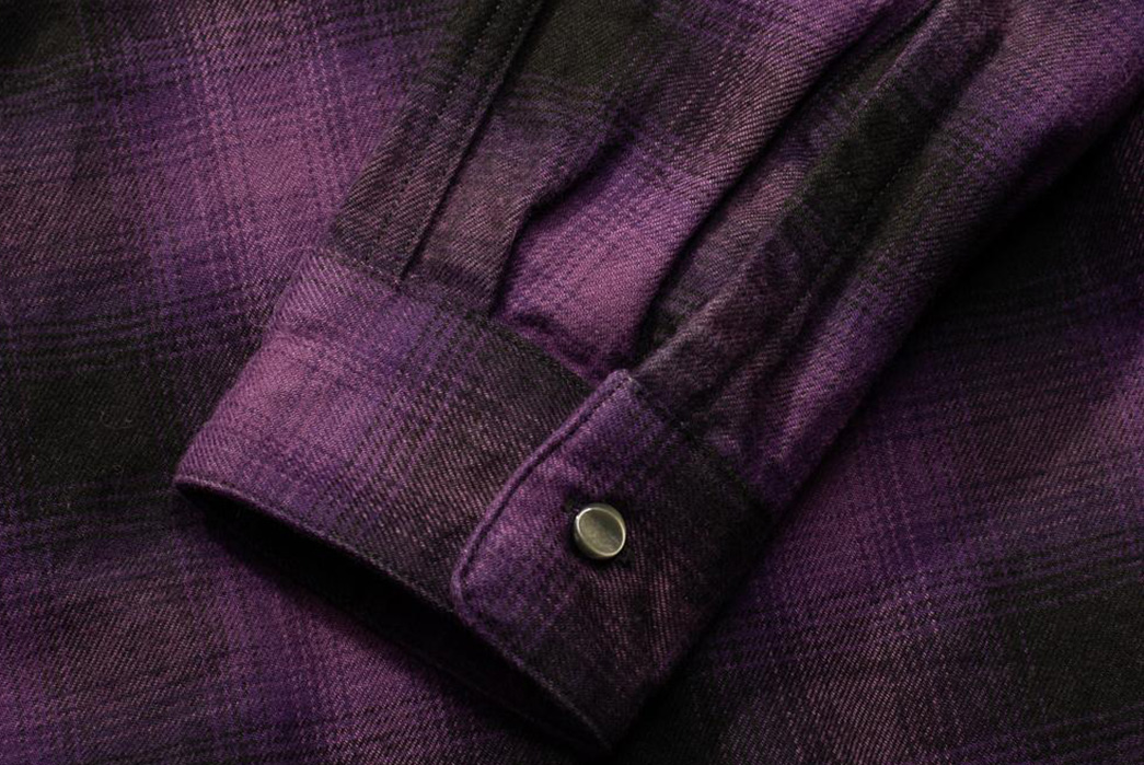 Jelado's Vincent Shirts purple sleeve
