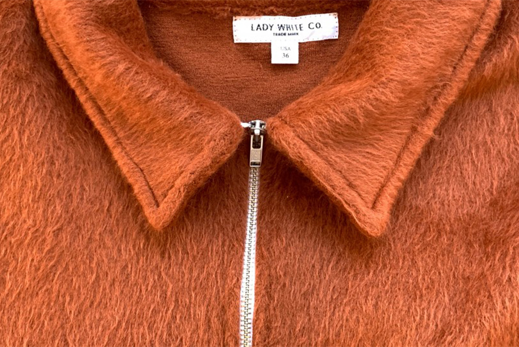 Lady-White-Co.-Furry-1-4-Zip-orange-front-zipper