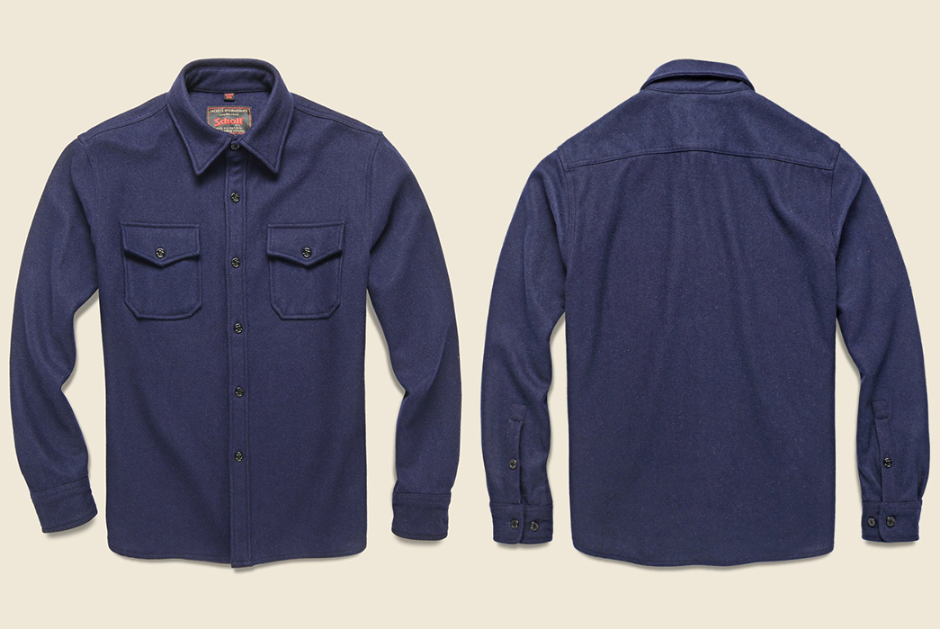 Let Out Your Inner Seadog With Schott's CPO Shirts
