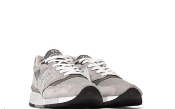 New Balance Throw it Back to 1983 With The M998 Bringback Grey pair front side