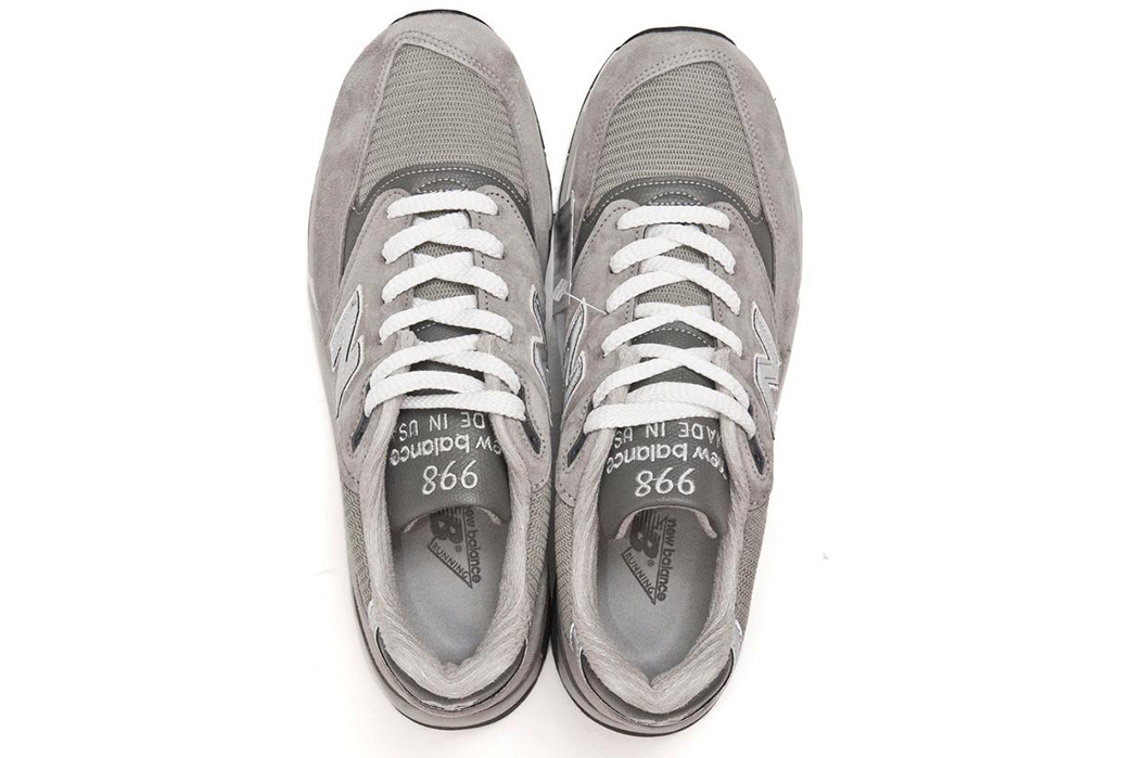 New Balance Throw it Back to 1983 With The M998 Bringback Grey pair top