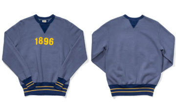 Pherrow's-Channel-1950's-Sportswear-With-The-Early-Athletic-Sweatshirt-blue-front-back