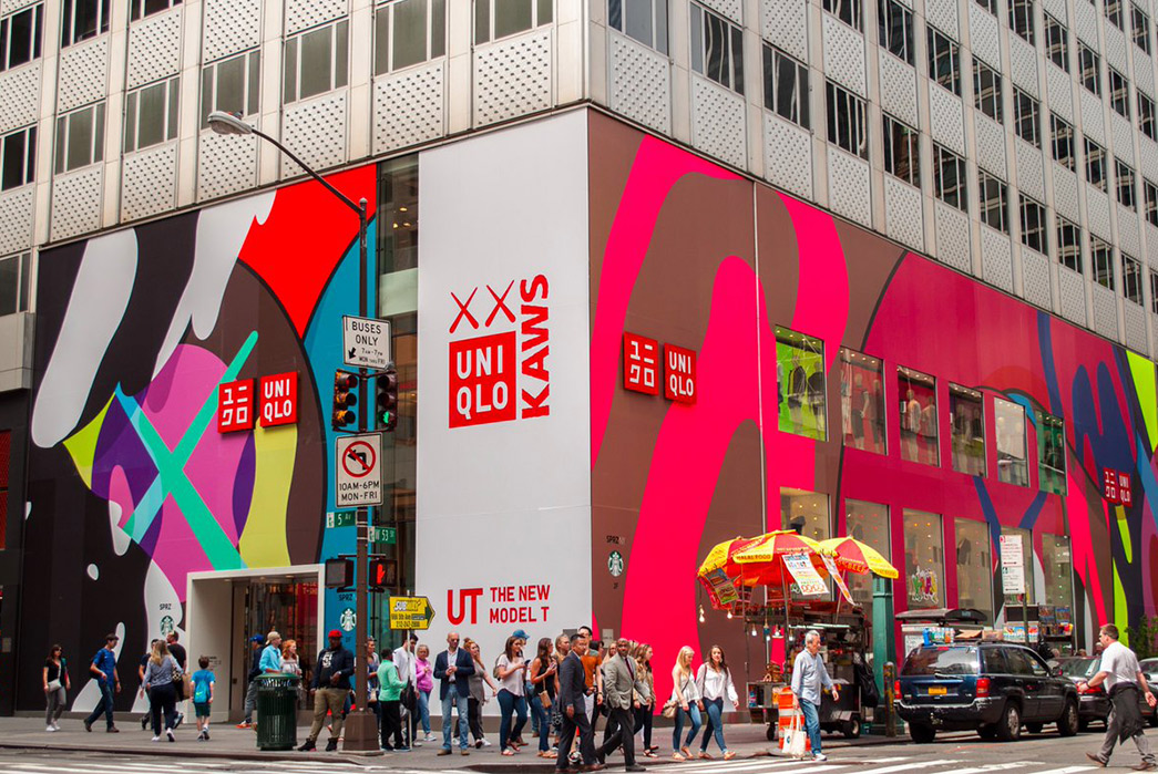 Uniqlo---A-History-of-Simplicity-to-Global-Domination-Uniqlo's-5th-Avenue-Flagship-Store-during-the-launch-of-the-KAWS-collaboration-(Image-via-Uniqlo)