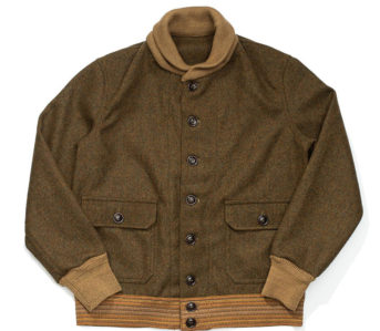 Warehouse & Co. Take Flight With a Wool A-1 Jacket front