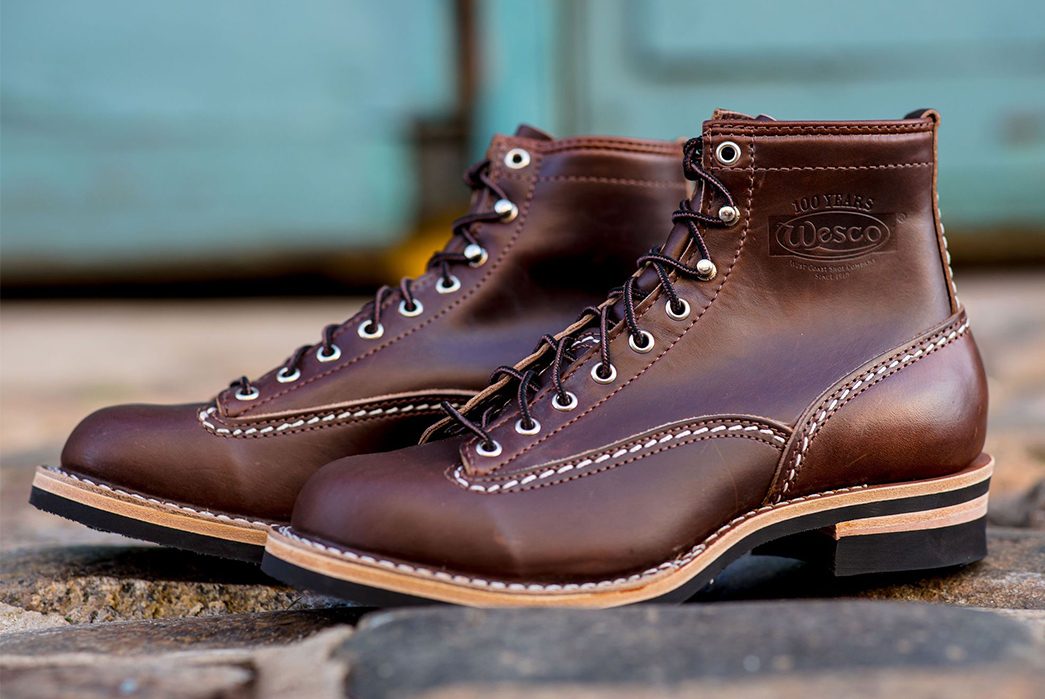 Wesco-Joins-Forces-with-Franklin-&-Poe-to-Stitch-Up-a-Horween-Leather-Jobmaster-Boot-pair-front-side