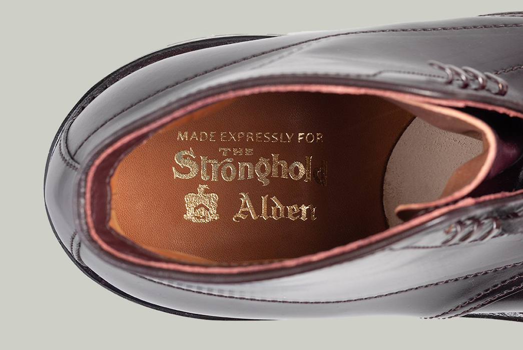 Alden-Handsews-Its-Classic-Indy-Boot-In-Shell-Cordovan-For-The-Stronghold-single-inside-brand