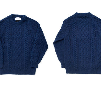 Allevol-&-Inverallan-Come-Together-Once-More-For-an-Indigo-Cable-Knit-front-back