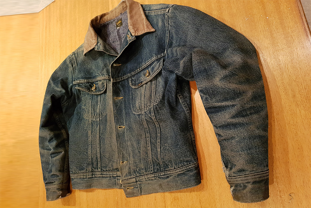 Lee-Storm-Rider-Denim-Jackets---The-Complete-Vintage-Guide-A-reproduction-1940s-pre-Storm-Rider-jacket-(appears-to-have-faux-wool-liner,-which-isn't-accurate-to-the-period).-Image-via-Heddels.