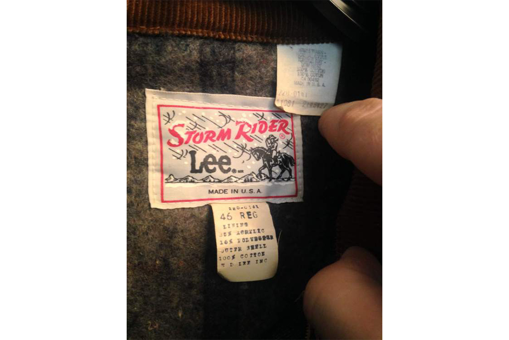 Lee Storm Rider Denim Jackets - The Complete Vintage Guide