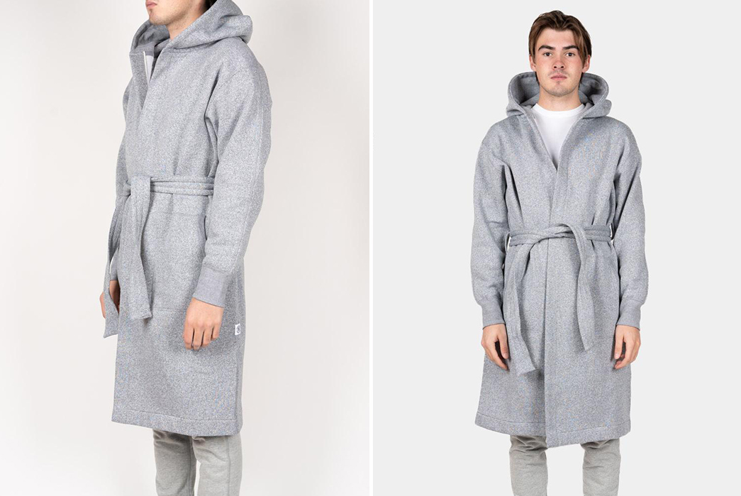 Reigning Champ's Tiger Fleece Robe Knocks Out Loungewear