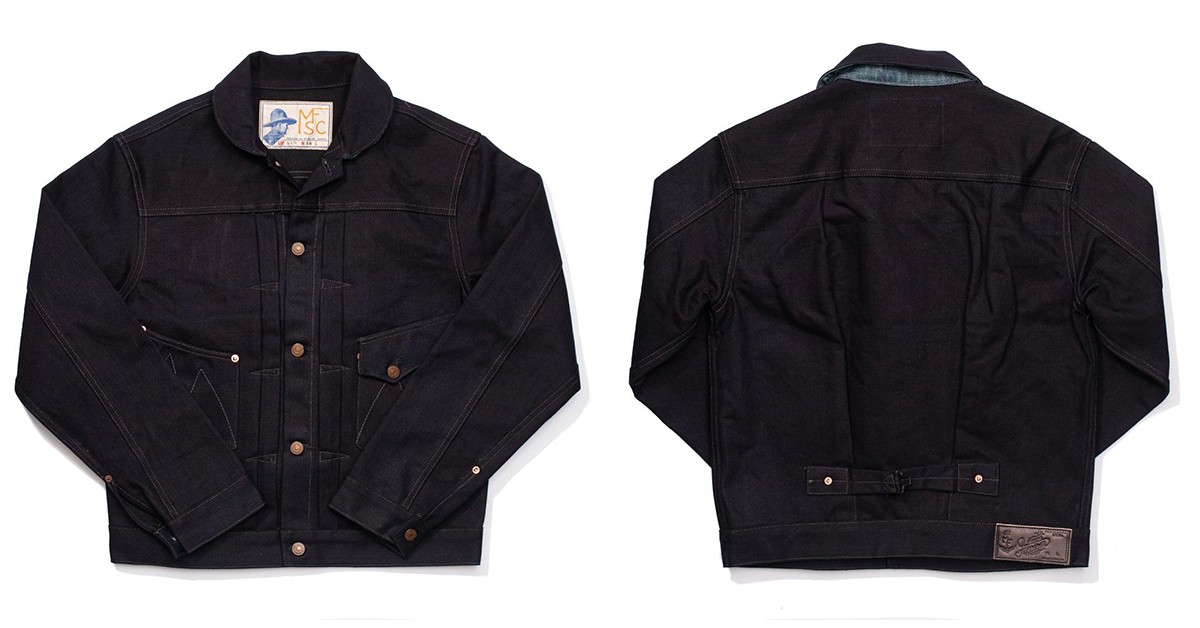 Mister Freedom Dresses Its Ranch Blouse Jacket in Midnight Denim
