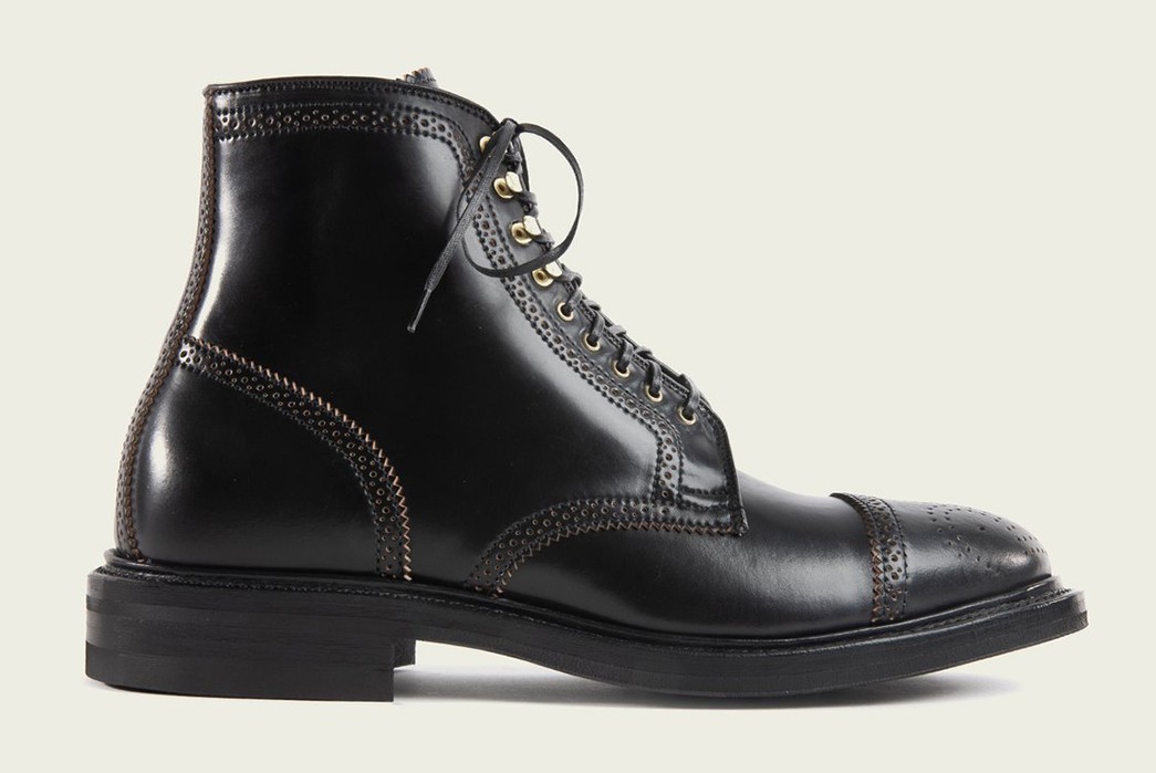 Viberg Goes Brogue with a Four Pack of Shell Cordovan