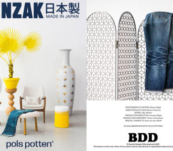 Benzak Denim Developers Collaborate With Dutch Interior Wizards Pols Potten For a Fade-Heavy Lookbook