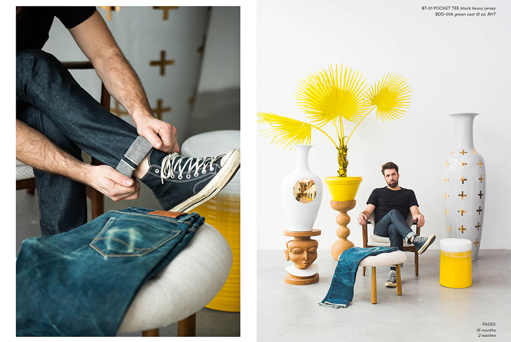 Benzak Denim Developers Collaborate With Dutch Interior Wizards Pols Potten For a Fade-Heavy Lookbook 6