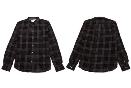 Norse-Projects-Checks-In-With-Japanese-Gauze-For-Its-Osvald-Shirt-front-back