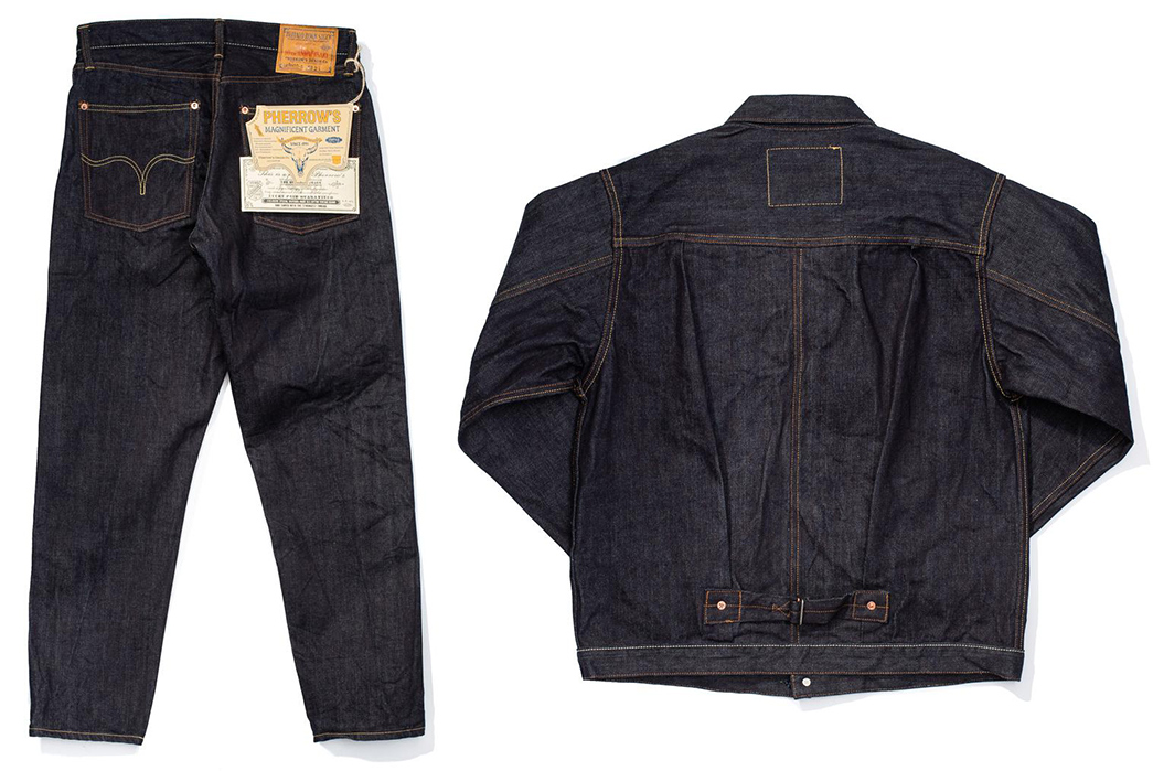Pherrow's-Celebrates-Its-10th-Birthday-With-Some-Starchy-Selvedge-back-pants-and-jacket