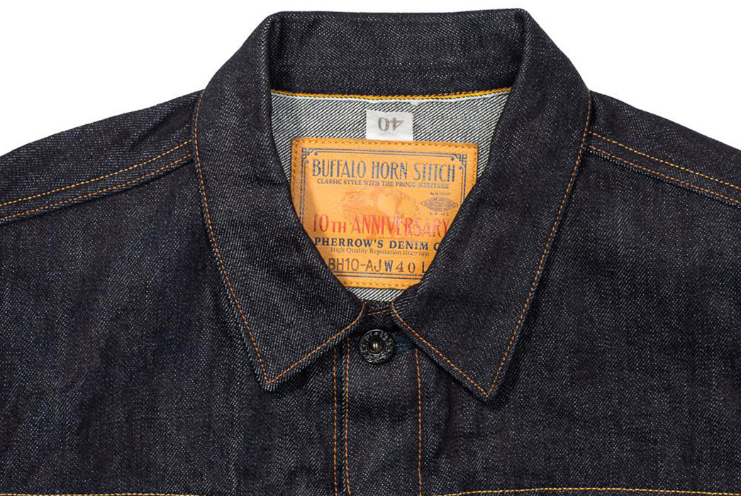 Pherrow's-Celebrates-Its-10th-Birthday-With-Some-Starchy-Selvedge-front-jacket-collar