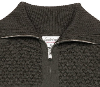 S.N.S.-Herning-Reels-in-Virgin-Wool-For-Its-Fisherman-Full-Zip-front-collar