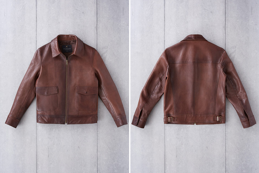 Brown-Leather-Jackets---Five-Plus-One-2)-Cromford-Leather-Fly-Rider