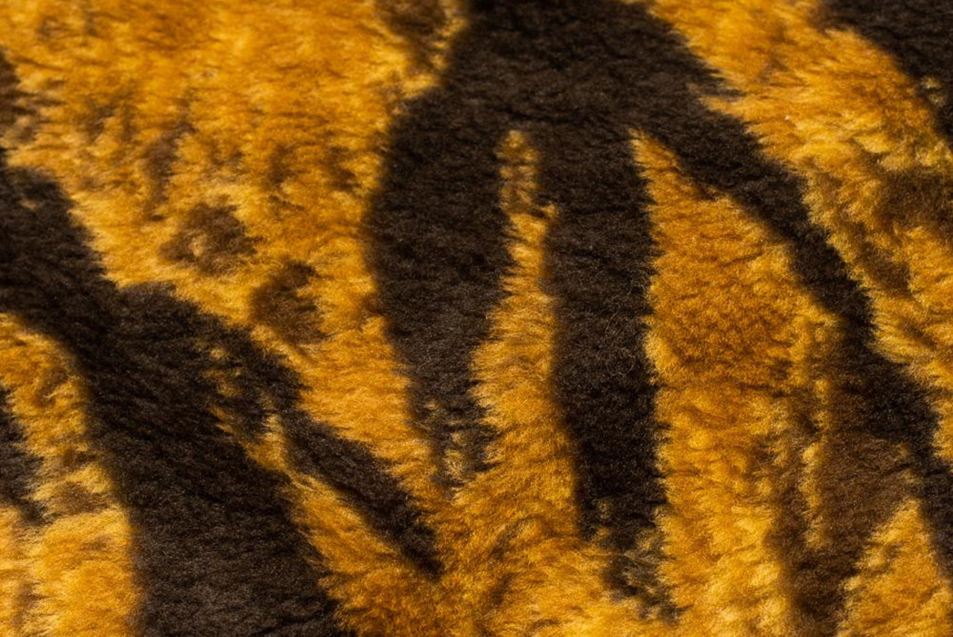 Buzz-Rickson's-Is-On-The-Prowl-With-Its-Gold-Tiger-Boa-Vest-detailed